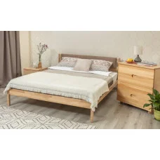 Bedroom Lika without a footboard with a soft back