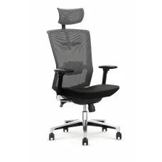 AMBASADOR OFFICE CHAIR, GRAY / BLACK