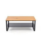 COFFEE TABLE ARTIGA, TOP - GOLDEN OAK, FRAME - BLACK order