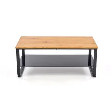 COFFEE TABLE ARTIGA, TOP - GOLDEN OAK, FRAME - BLACK