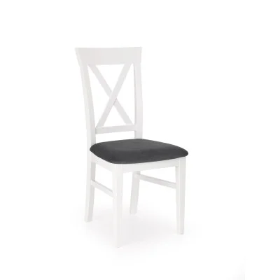 BERGAMO CHAIR, WHITE / GRAY