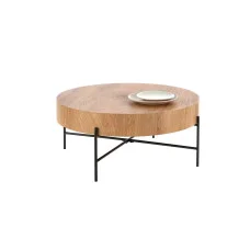 BROOKLYN COFFEE TABLE, NATURAL OAK / BLACK