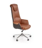 OFFICE CHAIR CALVANO, DARK BROWN / LIGHT BROWN order