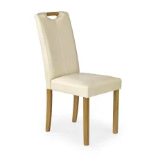 CHAIR CARO, BEECH / CREAM