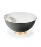 CECILIA COFFEE TABLE, WHITE MARBLE / GRAY / GOLD order