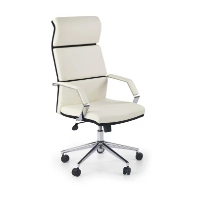 COSTA OFFICE CHAIR, WHITE AND BLACK