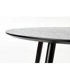 EMBOS ROUND TABLE, BLACK / GOLD order