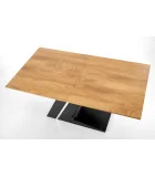 SLIDING TABLE FERGUSON, TABLETOP - NATURAL OAK, LEGS - BLACK order