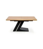 SLIDING TABLE FERGUSON, TABLETOP - NATURAL OAK, LEGS - BLACK order