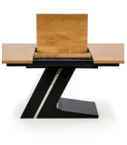 SLIDING TABLE FERGUSON, TABLETOP - NATURAL OAK, LEGS - BLACK order