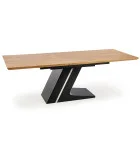 SLIDING TABLE FERGUSON, TABLETOP - NATURAL OAK, LEGS - BLACK order