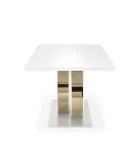 SLIDING TABLE GALARDO, WHITE / GOLD order