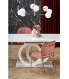 SLIDING TABLE GALARDO, WHITE / GOLD order