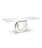 SLIDING TABLE GALARDO, WHITE / GOLD order