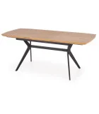 SLIDING TABLE GUSTAVO, TOP - GOLDEN OAK, LEGS - BLACK order