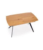 SLIDING TABLE GUSTAVO, TOP - GOLDEN OAK, LEGS - BLACK order