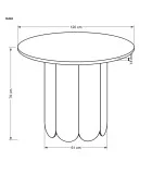 ROUND TABLE HUGO, NATURAL OAK order