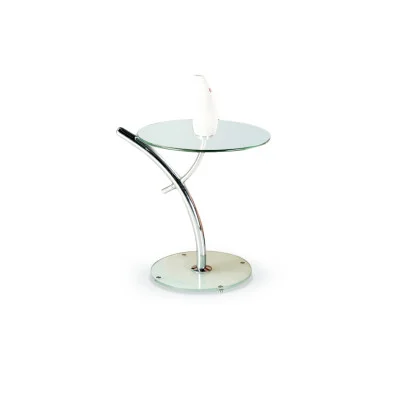 IRIS COFFEE TABLE, CHROME