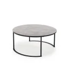 MACAO COFFEE TABLE, GRAY / BLACK order