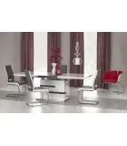 MONACO SLIDING TABLE, WHITE / GRAY order