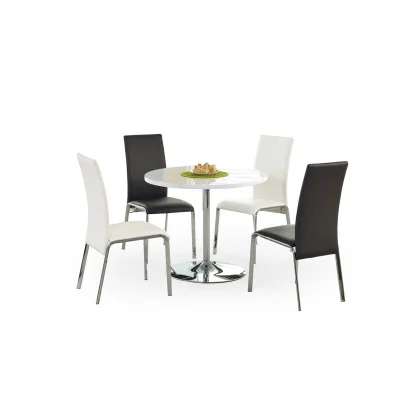 ROUND TABLE OMAR, WHITE