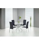 ROUND TABLE RAYMOND, TOP - TRANSPARENT, LEGS - CHROME order