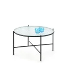 ROSALIA COFFEE TABLE, TRANSPARENT / BLACK order