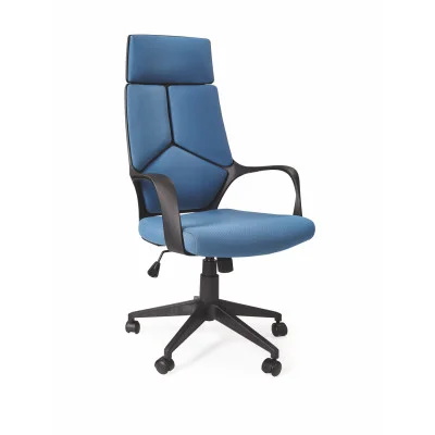 VOYAGER CHAIR, BLACK / BLUE