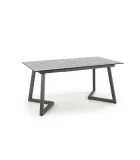 TIZIANO SLIDING TABLE, TABLETOP - LIGHT GRAY / DARK GRAY, LEGS - DARK GRAY order