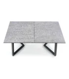 TIZIANO SLIDING TABLE, TABLETOP - LIGHT GRAY / DARK GRAY, LEGS - DARK GRAY order