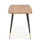 TRIPOLIS TABLE, TOP - GOLDEN OAK, LEGS - BLACK order