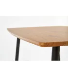 TRIPOLIS TABLE, TOP - GOLDEN OAK, LEGS - BLACK order