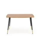 TRIPOLIS TABLE, TOP - GOLDEN OAK, LEGS - BLACK order