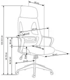 VALDEZ OFFICE CHAIR, BLACK order