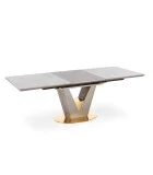 SLIDING TABLE VALENTINO, LIGHT ASH / GOLD order