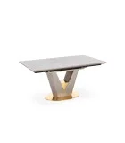 SLIDING TABLE VALENTINO, LIGHT ASH / GOLD order