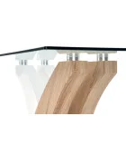 VILMER TABLE, SONOMA OAK / WHITE order