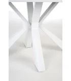 VIVALDI SLIDING TABLE, TABLE TOP - WHITE MARMUR, LEGS - WHITE order