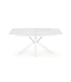 VIVALDI SLIDING TABLE, TABLE TOP - WHITE MARMUR, LEGS - WHITE order