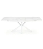 VIVALDI SLIDING TABLE, TABLE TOP - WHITE MARMUR, LEGS - WHITE order