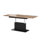 BUSETTI COFFEE TABLE, TOP - WOTAN OAK, LEG - MATTE BLACK order