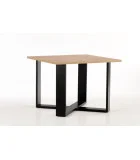 CROSS COFFEE TABLE, WOTAN OAK / BLACK order