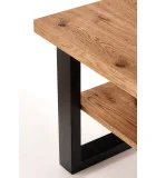 COFFEE TABLE HORUS-LAW, LIGHT OAK / BLACK order