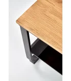 COFFEE TABLE ARTIGA, TOP - GOLDEN OAK, FRAME - BLACK order