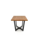 MASSIVE SLIDING TABLE, 160-250X90X77 CM OAK LIGHT / BLACK order