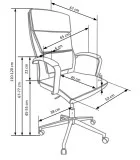 OFFICE CHAIR AURELIUS, WHITE order