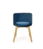 MARINO CHAIR, HONEY OAK / BLUE order