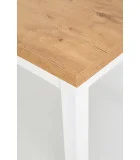 TIAGO SLIDING TABLE, TOP - LANCELOT OAK, LEGS: WHITE order