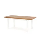 TIAGO SLIDING TABLE, TOP - LANCELOT OAK, LEGS: WHITE order