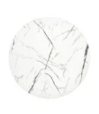 ANTICA M COFFEE TABLE, TOP - WHITE MARBLE, FRAME - BLACK order